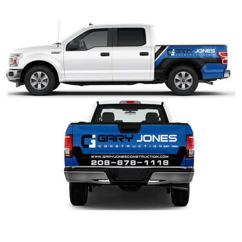 Partial vehicle wrap Design by Anugerah ilahi