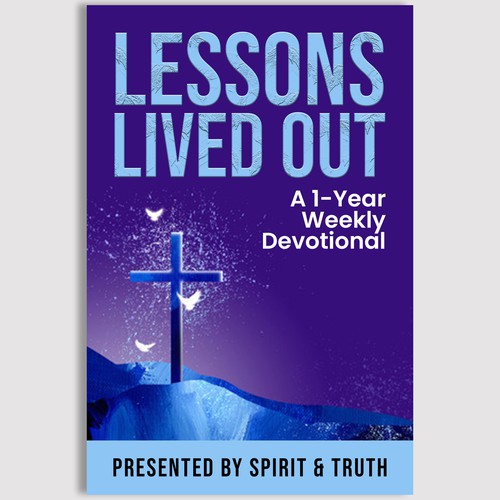 We need a captivating cover for our 1-year Devotional! Design by Zahari Studio