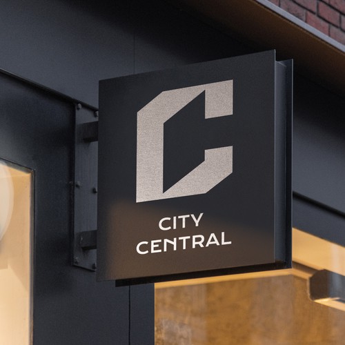 "Logo for a Modern Downtown Building" winning Logo & social media pack