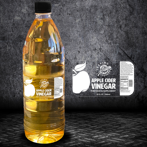 MAKE APPLE CIDER VINEGAR EXCITING! Design by Leila Amorim