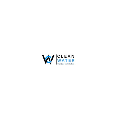 Simple Clean Logo for Water Filtration Company Design by Sidd-81
