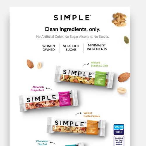 SIMPLE - Sell sheet Design by Monki D Loy