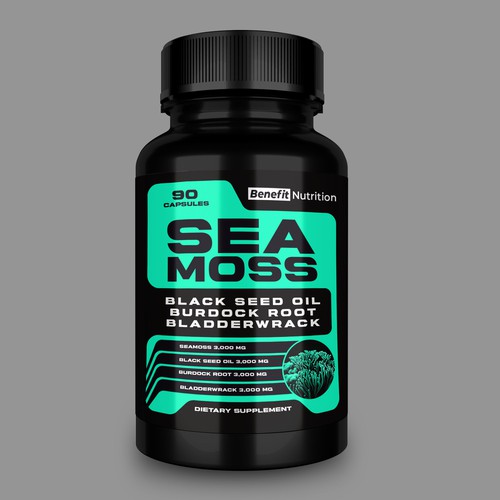 Concept Design For Supplement - Front Label Design by Dj Saifee