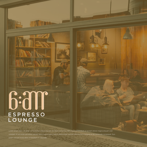 Design an enticing logo for 6 A.M. Espresso Lounge Design by GIRMEN