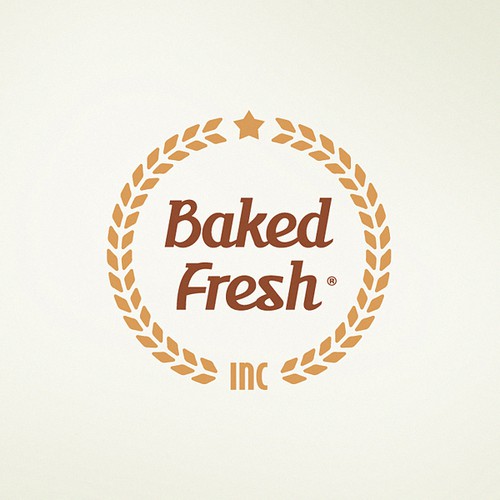logo for Baked Fresh, Inc. デザイン by anselmo.alef