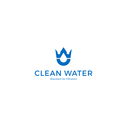 Simple Clean Logo for Water Filtration Company Design by PATIS