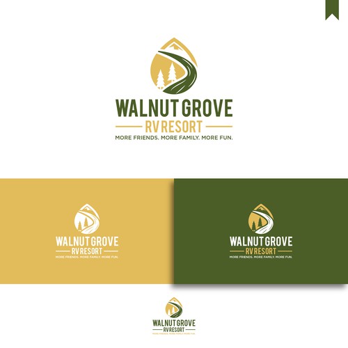 New Logo & Brand for a Fun Family Campground in Ohio, USA Design by AjiCahyaF