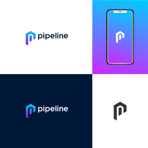 Design a cool, sleek, tech-oriented logo for Pipeline Design von master.piece