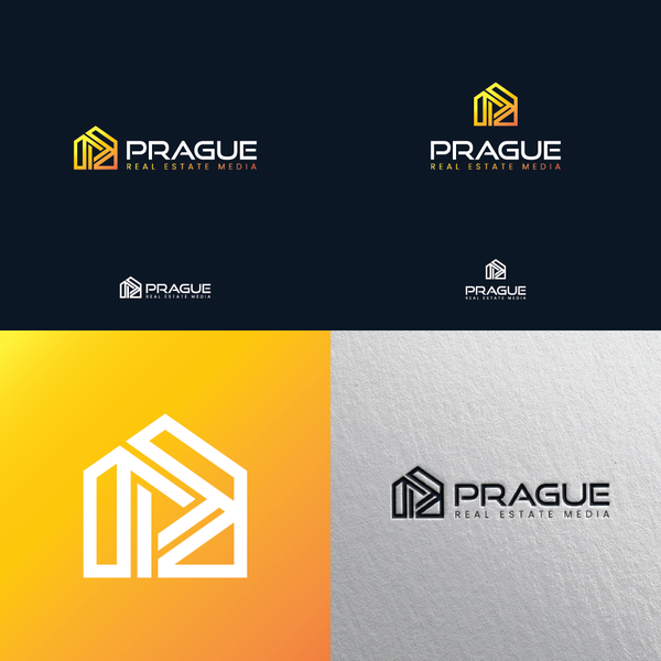 logo concept for real estate media