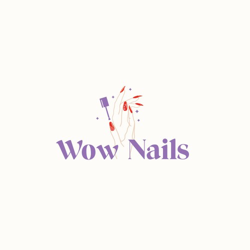 コンペ「Press-on glam nails」のデザイン by Betulaさん 