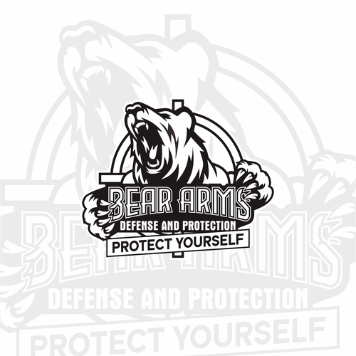 Designs Bear Arms Defense Logo design contest