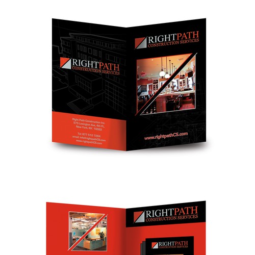 Right Path Construction looking for the Right brochure Design by zorank81