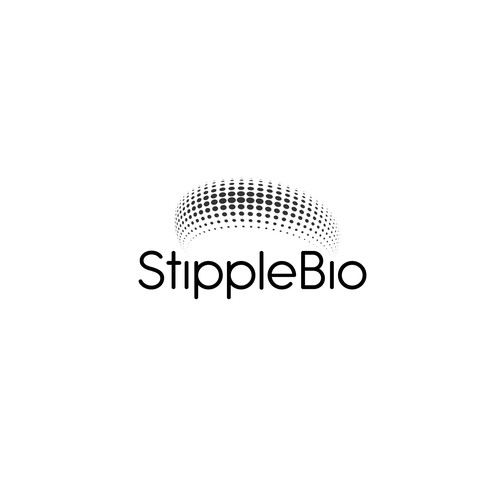 Design a logo for a biotech that uses "molecular stippling" to map out cancer's vulnerabilities Design by Winter Design Studio