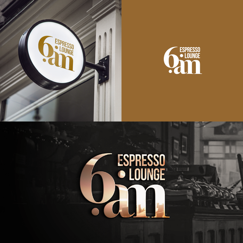 Design an enticing logo for 6 A.M. Espresso Lounge Design by Tomillo