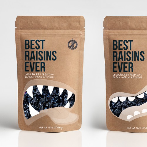 Best Raisins Ever - package design for PREMIUM raisins Design by Chupavi