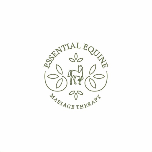 Essential Equine Massage Therapy needs a clever logo to attract horse