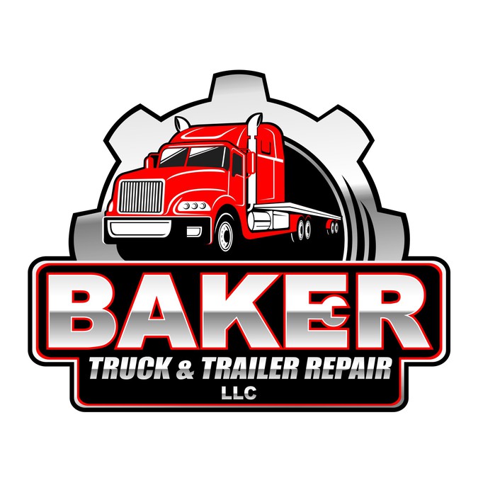 Design a tough and rugged logo for Baker Truck & Trailer Repair | Logo