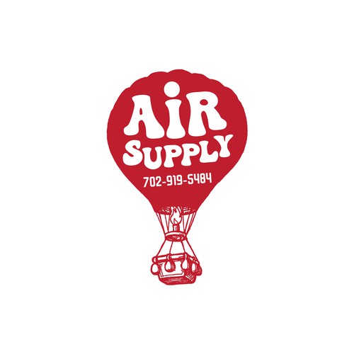 Red Balloon Design by Anas Rahel