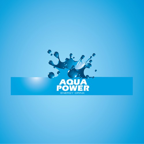AQUAPOWER ENERGY DRINKS Design by cooler