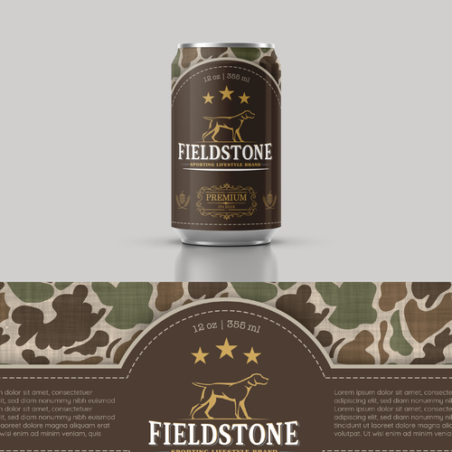 Product label contest entry by CreativeCreta