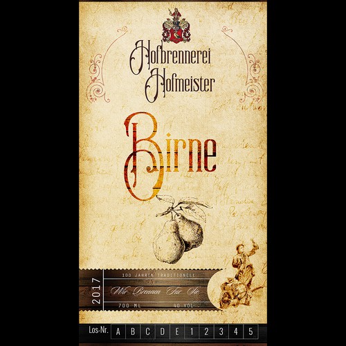 Product label contest entry by aliosha