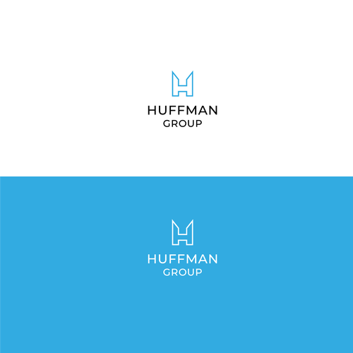 Huffman Group Logo Design by SHbro