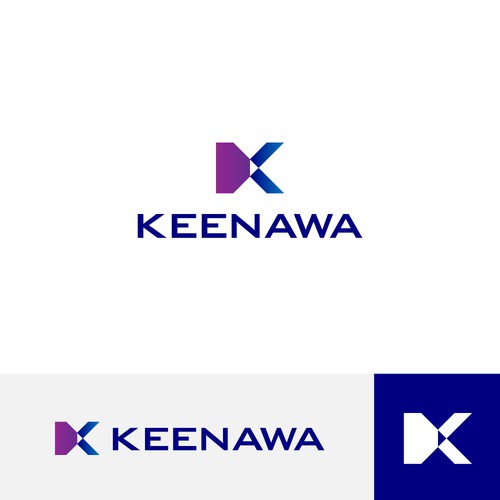 Logo design for a global technology platform Design by ken_draw