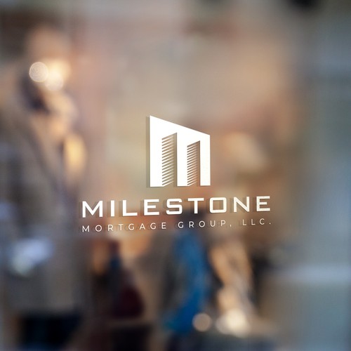 Milestone Mortgage Logo Design by mediterrà ||||