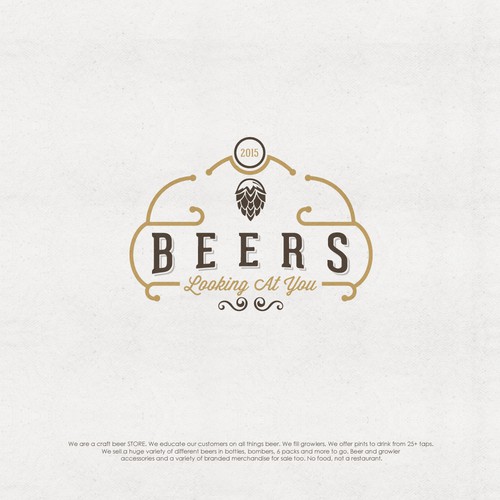Designs Beers Looking At You needs a brand/logo as timeless as the