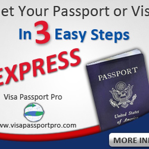 Create the next banner ad for Visa Passport Pro Design by Mr. MZ