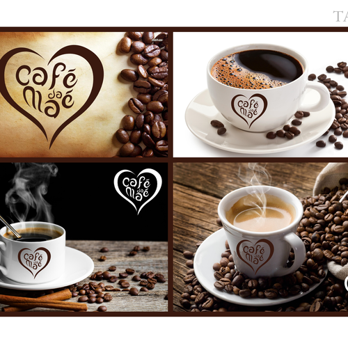 Create a Logo For 'Café da Mãe' something like 'Mother's Coffee' Design by TA design