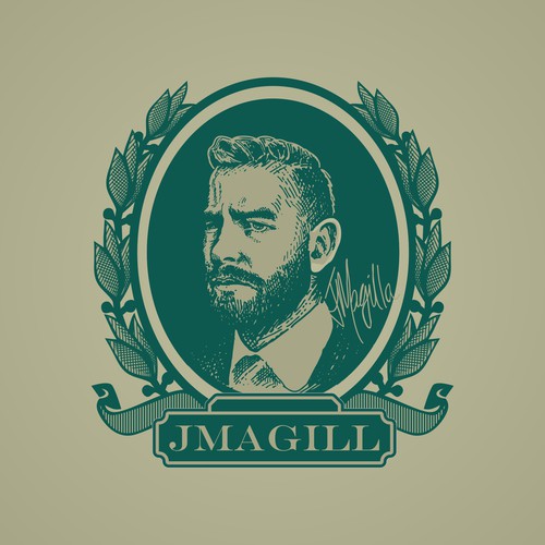 J. Magill Stamp Design by Trovic Designer