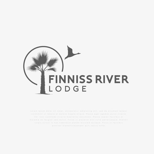 Logo for new Luxury Lodge on a working cattle station in the NT Design by Michael San Diego CA