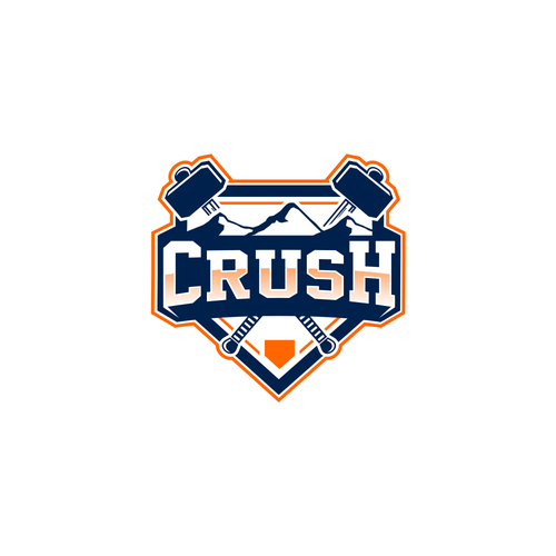 Central Oregon Crush Baseball Diseño de Gandesign