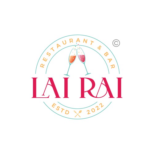 Design an approachable logo for a Vietnamese American fusion restaurant and bar - Lai Rai Design by Ruve