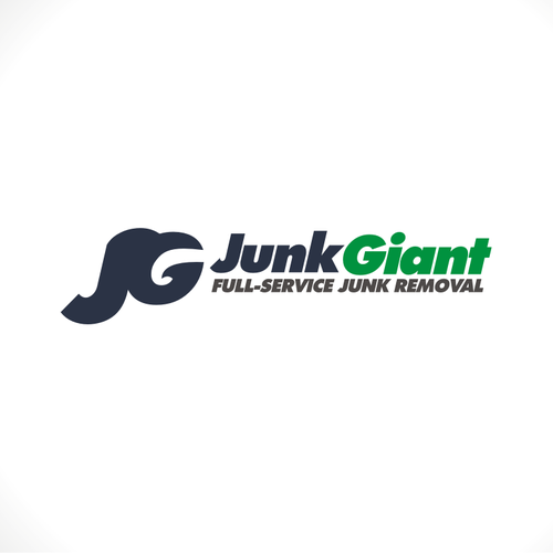 Create a modern, eye-catching logo for junk removal company Junk Giant. Design by jagokandank