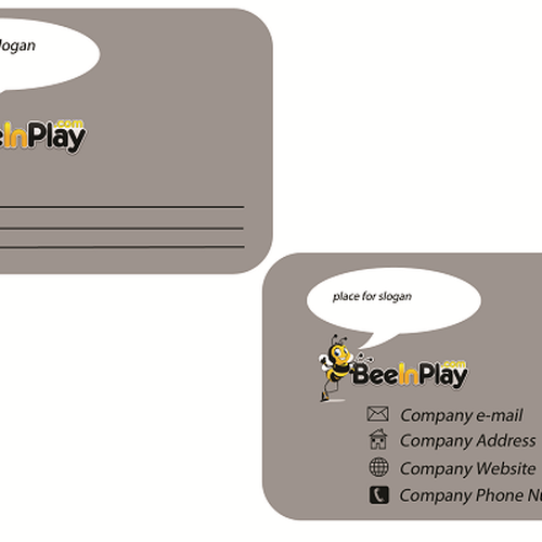 Design di Help BeeInPlay with a Business Card di zaabica
