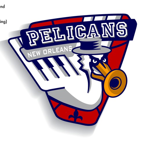99designs community contest: Help brand the New Orleans Pelicans!! Diseño de ::Duckbill:: Designs