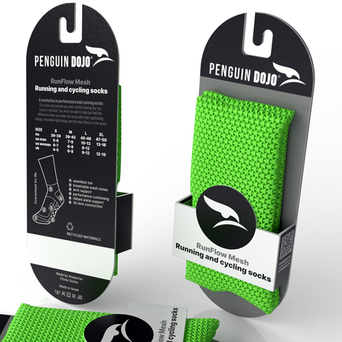 コンペ「Strong, Dynamic Packaging Design for a Line of Running Products」のデザイン by francesco nardoさん 