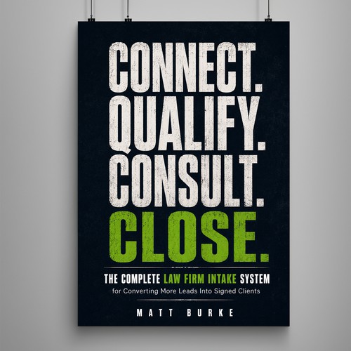"Bold typographic cover for a law firm operations manual" winning Logo & brand identity pack