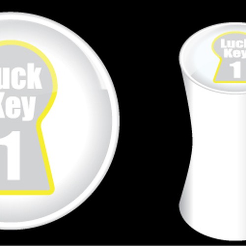 Create the next packaging or label design for LuckKey1 Diseño de Liz_mon