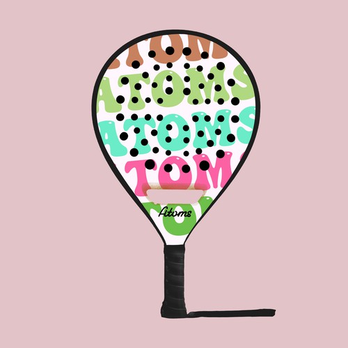 Padel Racket Design Competition. Design by namanama