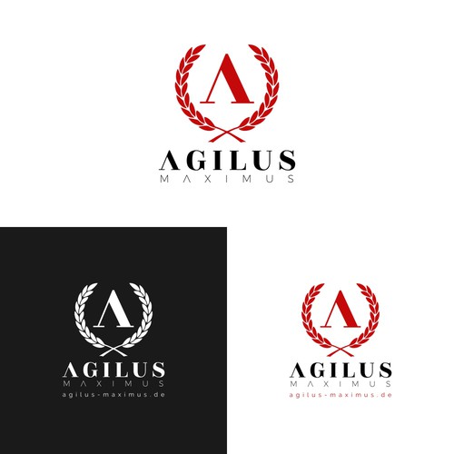 Logo for project "agilus-maximus.com" Design by MOHStudio_