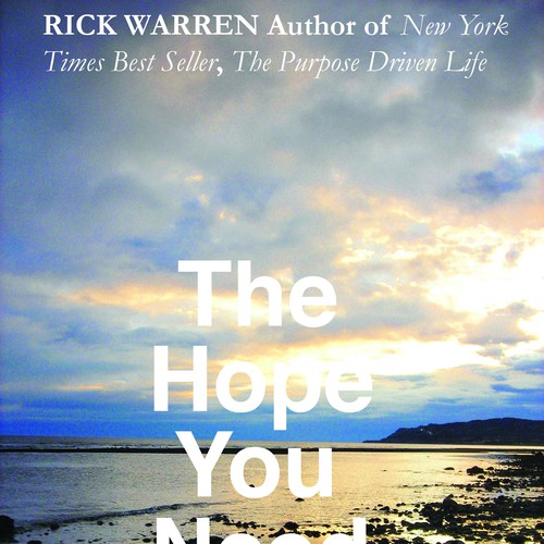 Design Rick Warren's New Book Cover Design réalisé par design1371