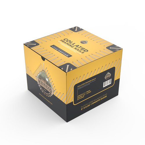 Dare to Impress: Design a Modern and Sleek Nail Box Packaging Design by Muhiuddin99