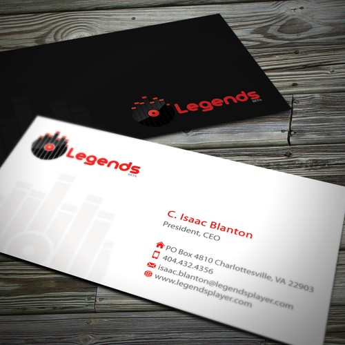 Legends Media Group needs a new stationery Design by conceptu
