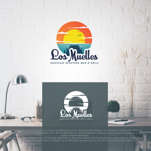 Coastal Mexican Seafood Restaurant Logo Design Ontwerp door pixelgarden