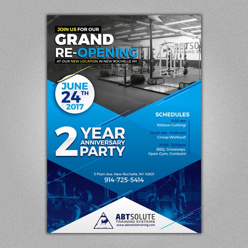 Exciting Re-Grand Opening flyer/postcard! | Postcard, flyer or print ...