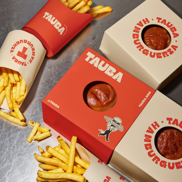 Logo design for a burger restaurant.