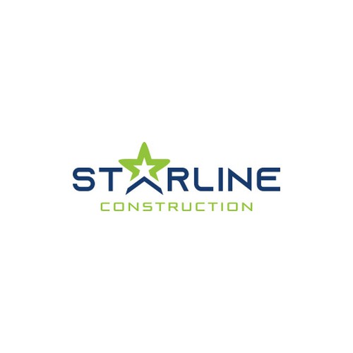 Starline Construction Logo Design by Li Xian